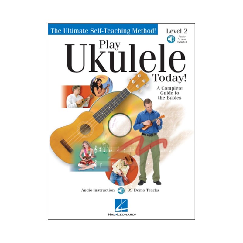 Hal Leonard HL00701002 Play Ukulele Today! Volume 2 with CD